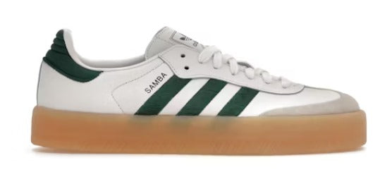 adidas Sambae White Collegiate Green Gum (Women's)