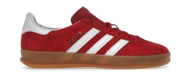 adidas Gazelle Indoor Scarlet Cloud White