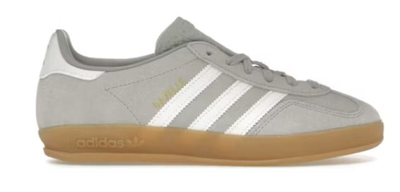 adidas Gazelle Indoor Grey Cloud White Gold Metallic