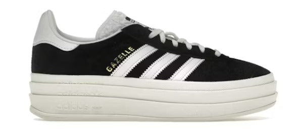 adidas Gazelle Bold Core Black White (Women's)