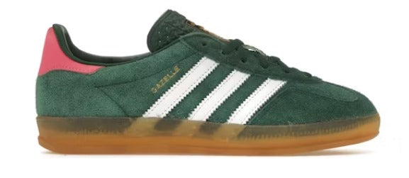 adidas Gazelle Indoor Collegiate Green Lucid Pink (Women's)